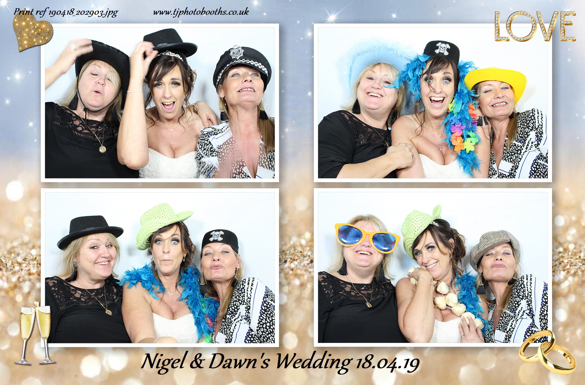 Nigel & Dawn's Wedding | View more photos from the event at gallery.tjphotobooths.co.uk/u/TJPhotobooths/Nigel-Dawns-Wedding